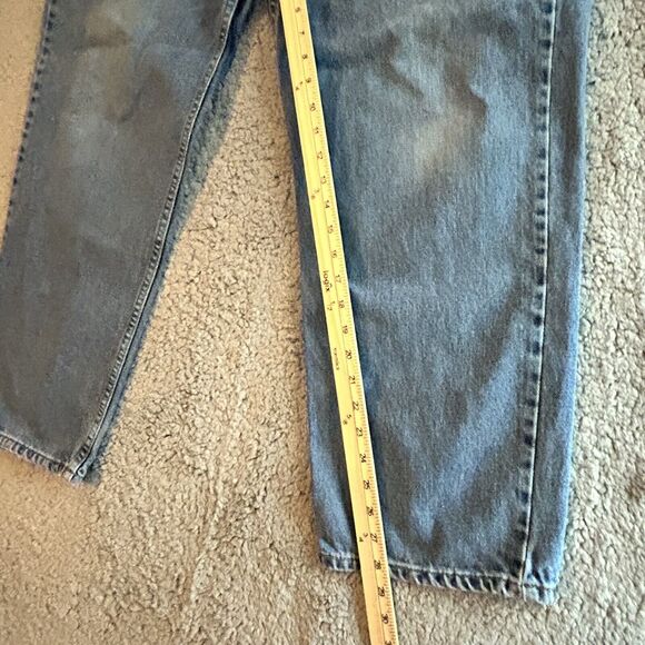 Levis Mens 550 Relaxed Fit Jeans Size 38x30 Measures 36 X 281/2 Workwear Dadcore - Picture 13 of 16